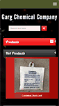 Mobile Screenshot of gargchemical.net