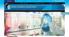 Desktop Screenshot of gargchemical.com
